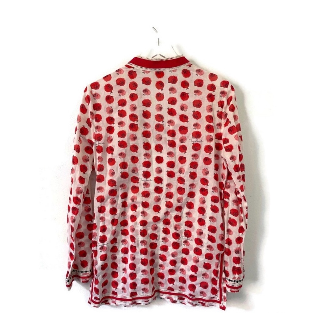 Tory Burch Red and White Tunic - Picture 2 of 6